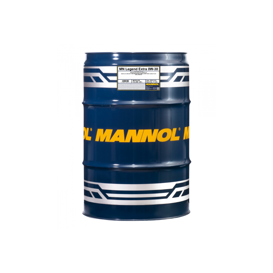 Mannol Oil 0W/30 Car Oil MN7922-20 - 208L