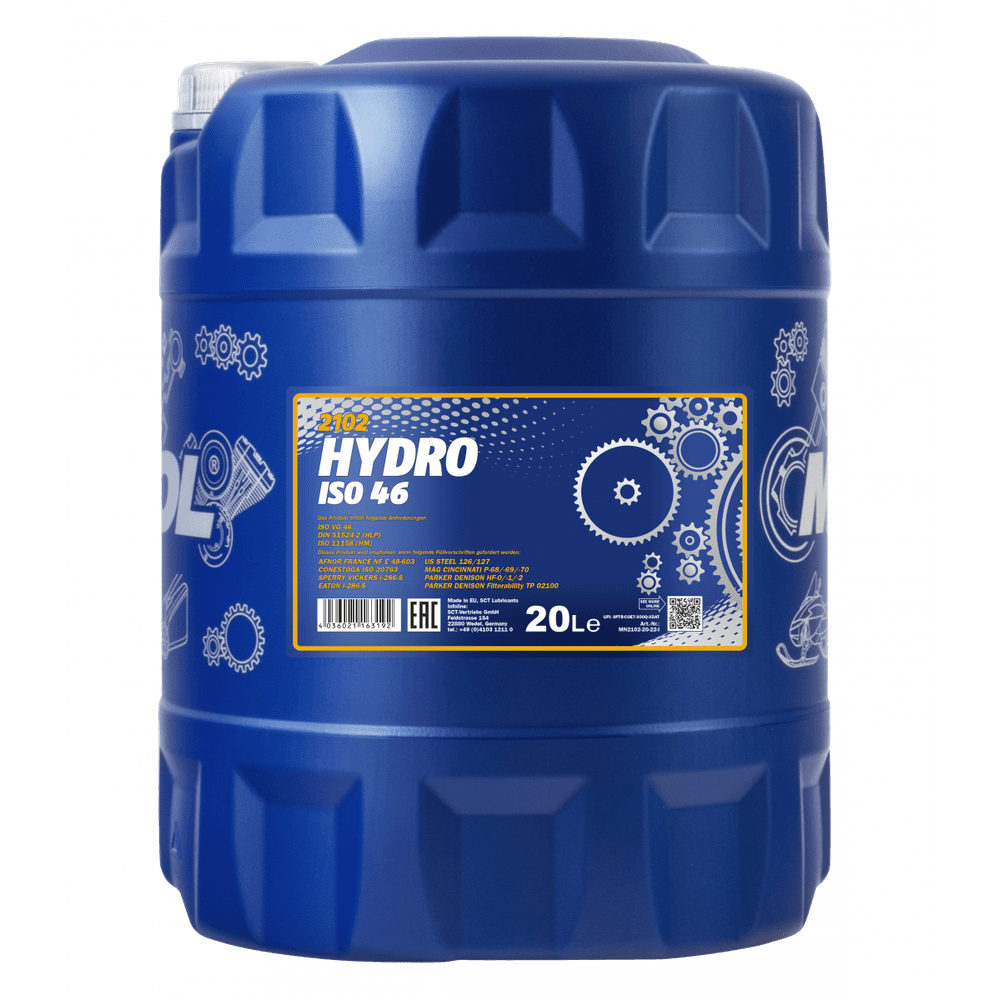 Mannol Hydro Iso 46 20L MN2102-20