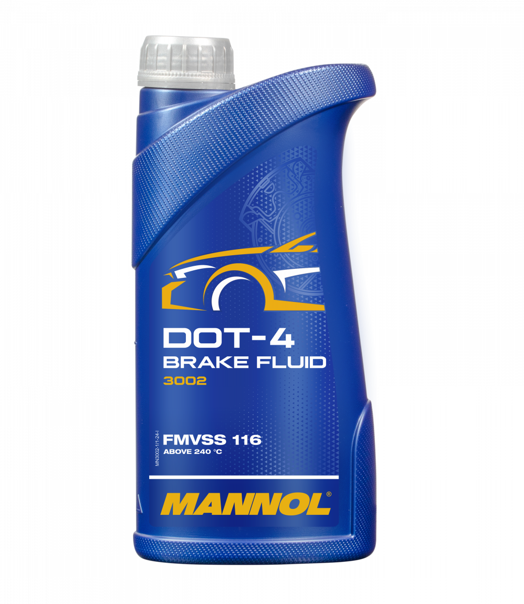 Mannol Brake Fluid DOT-4 - 1 Litre