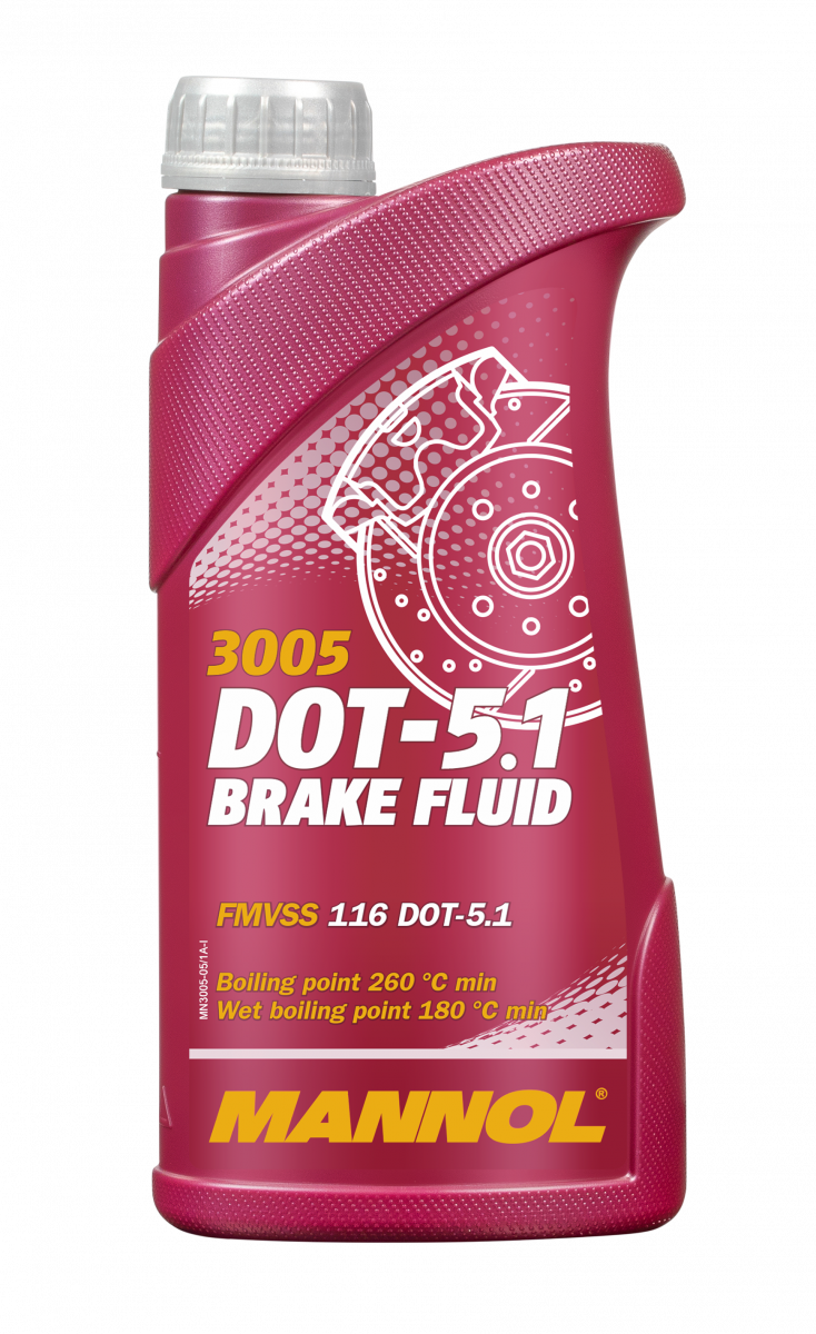 Mannol DOT 5.1 Brake Fluid 500ml