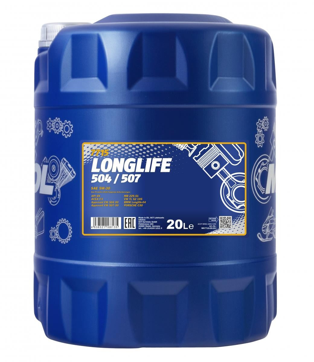 Mannol Legend 5W-30 C3 504/507 - 20L